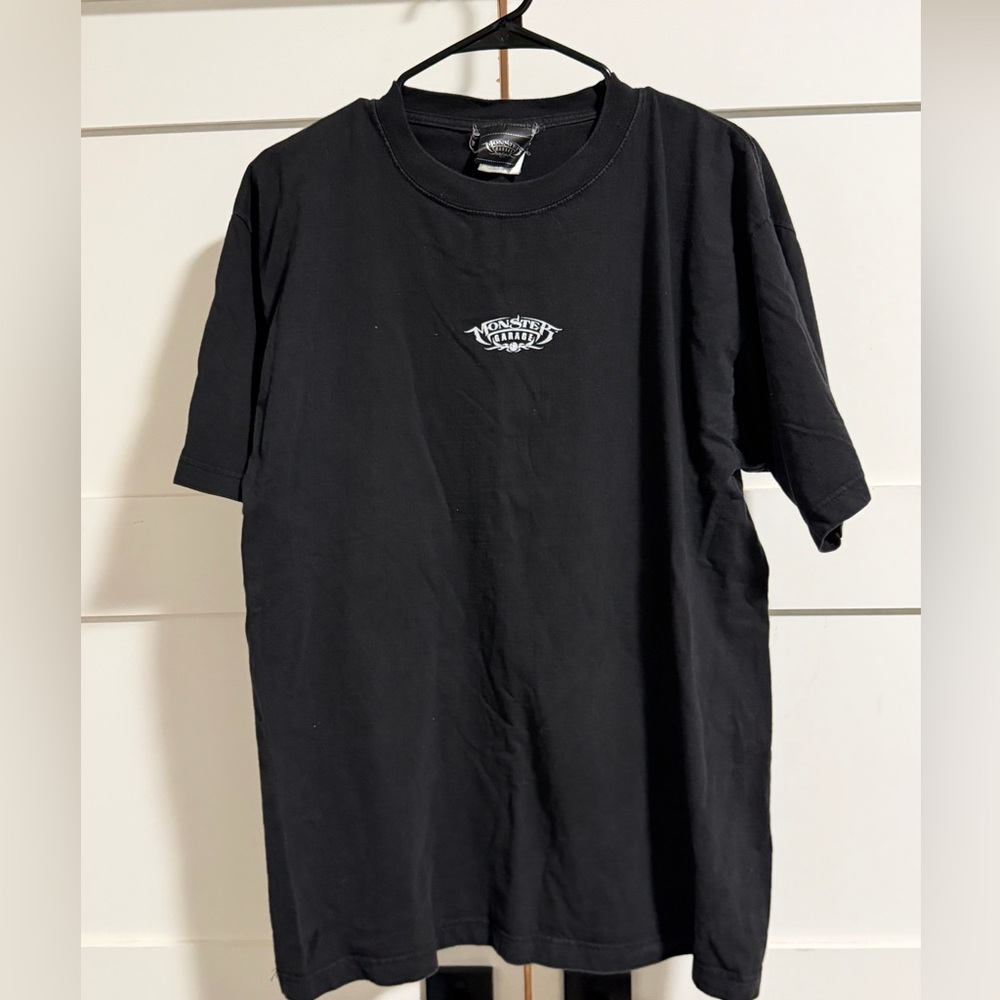 2003 Jesse James Monster Garage Black T shirt